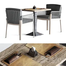 Miami chair welded table table ting